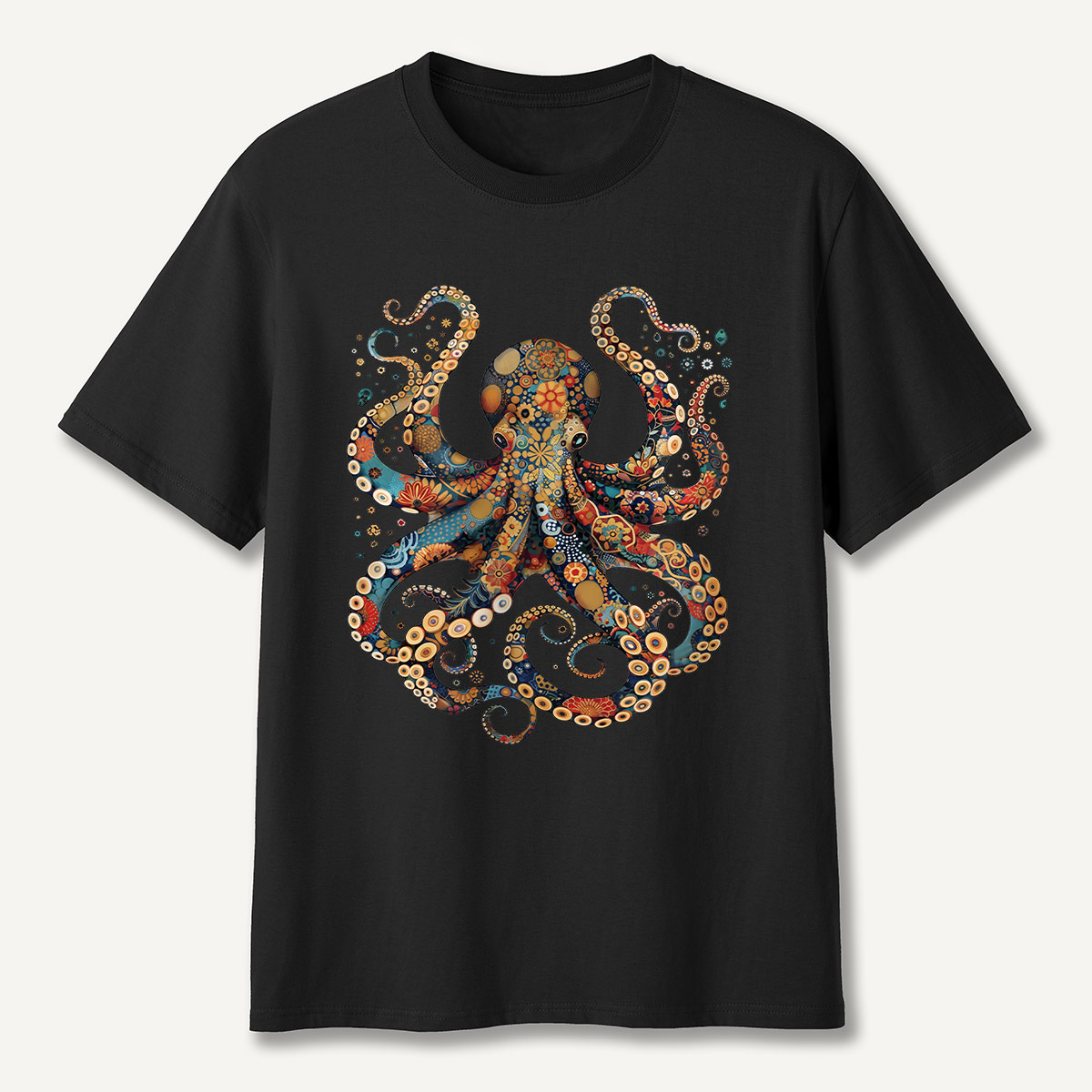 Ocean Octopus Artistic T-Shirt