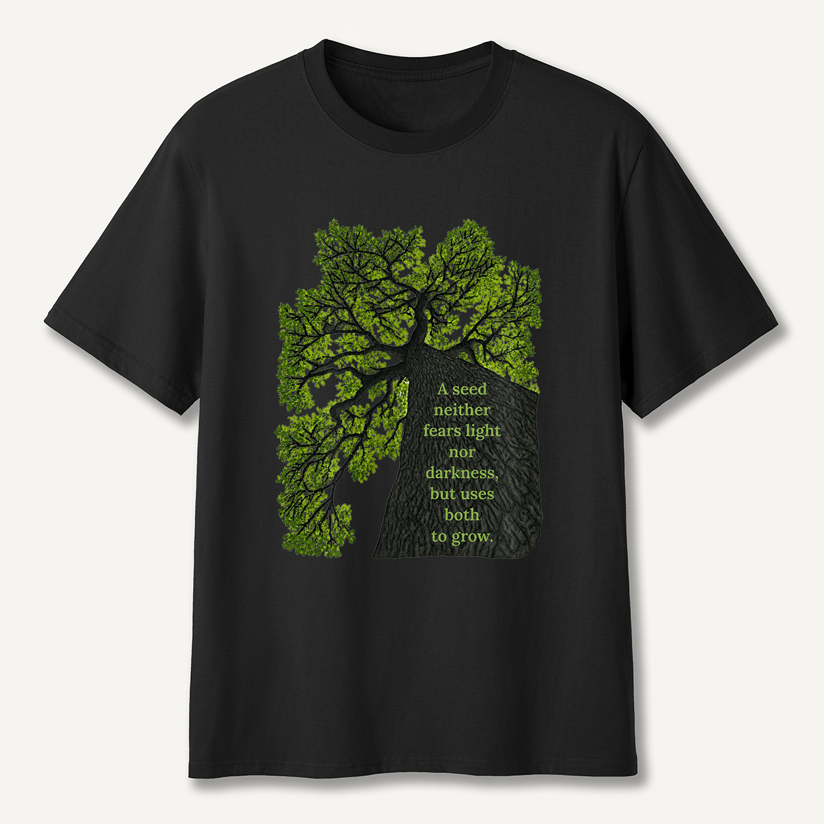 Live Oak Grow With Light & Dark T-Shirt