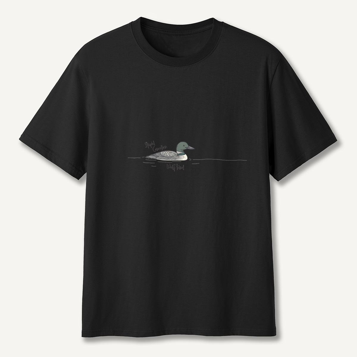 MDCTBYWY26071705Canadian Loon Wild Bird T-Shirt