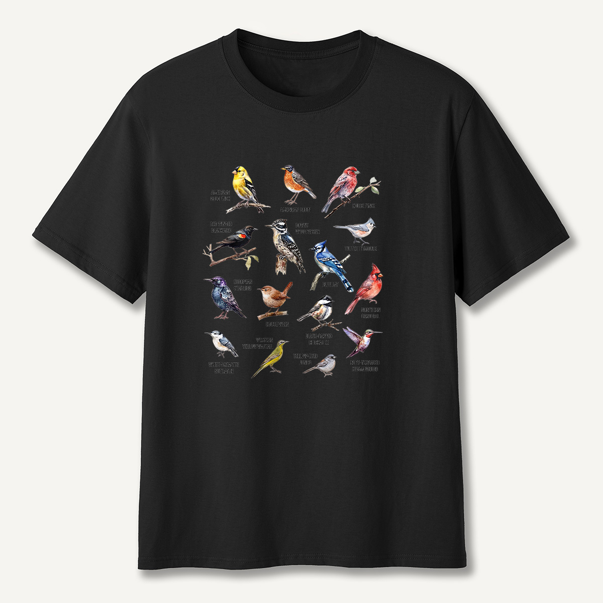MDCTBYWY26071708North American Bird Guide T-Shirt