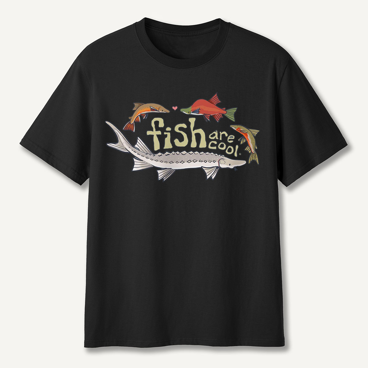 Fish Are Cool Freshwater Species T-Shirt
