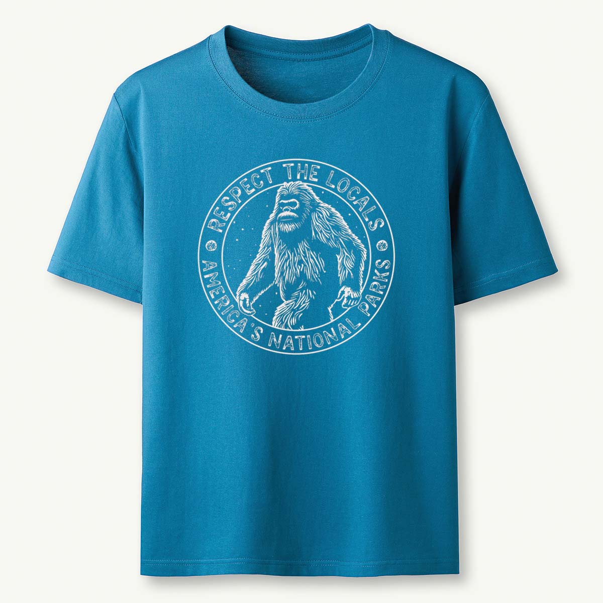 Respect The Locals Bigfoot T-Shirt
