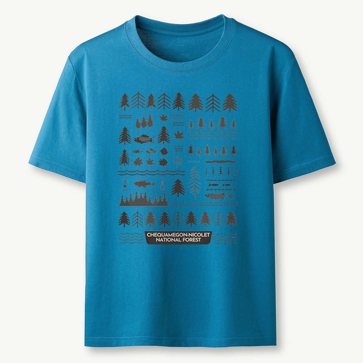 Chequamegon-Nicolet National Forest Tee Cotton Classic T-Shirt