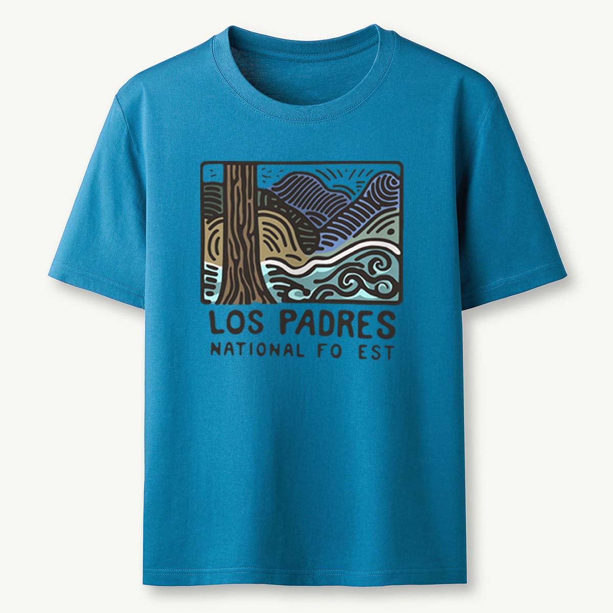 Los Padres National Forest Tee Cotton Classic T-Shirt