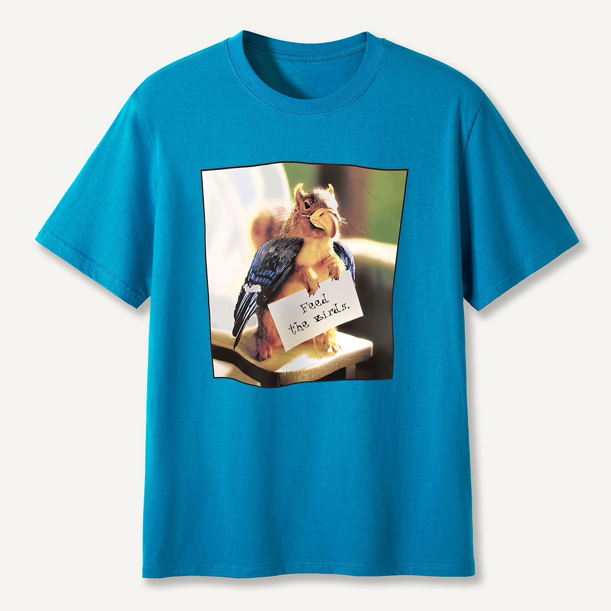 MDCTBYWY26071703Retro Feed The Birds T-Shirt