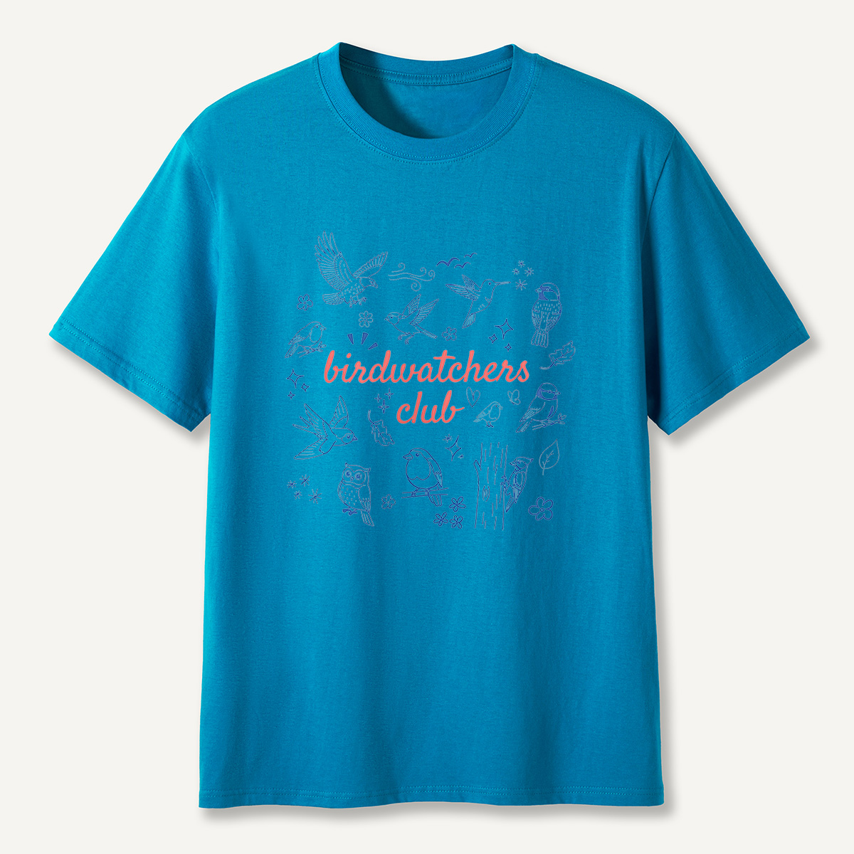 MDCTBYWY26072001 Birdwatchers Club T-Shirt