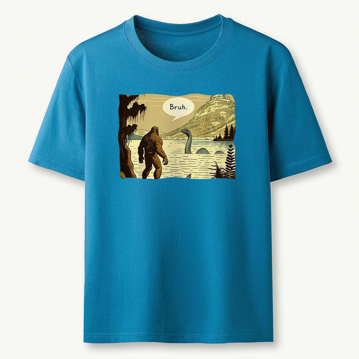 Sasquatch Loch Ness Monster Classic T-Shirt