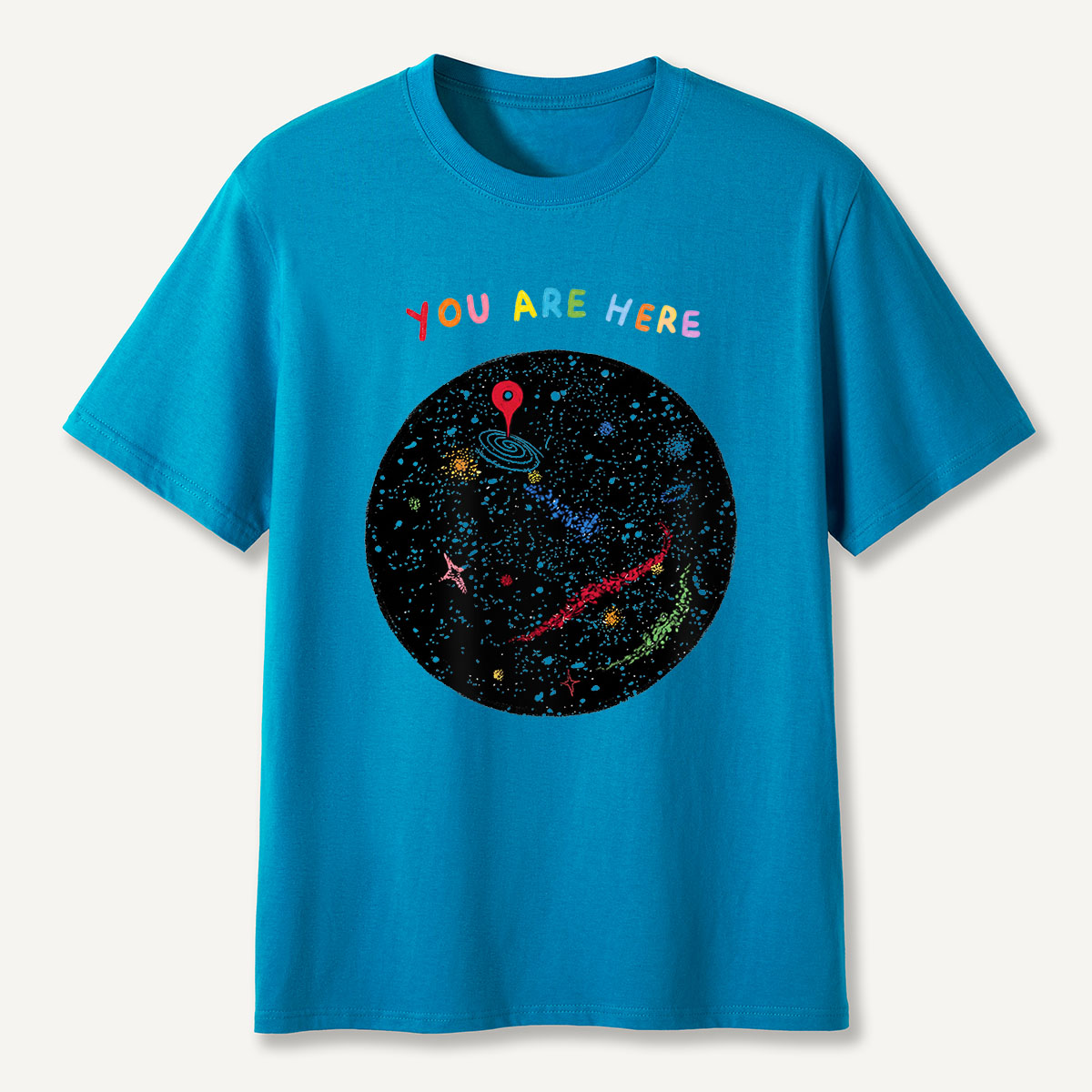 MDCTBYWY26072410 You Are Here T-Shirt