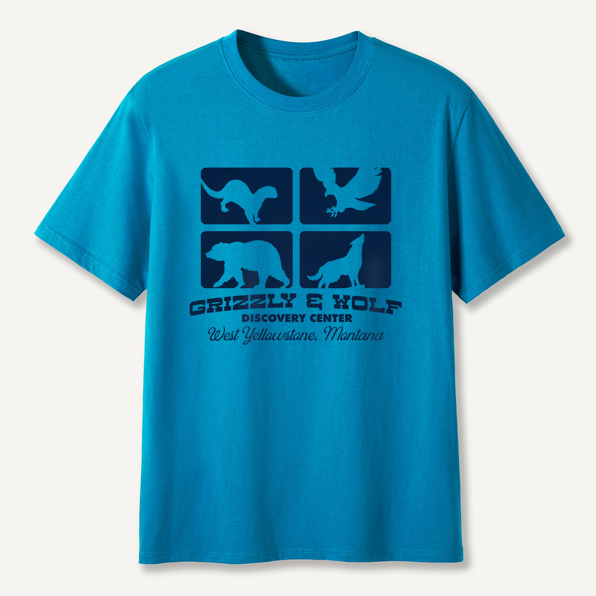 MDCTBYWY26072413 Grizzly & Wolf Discovery Center T-Shirt