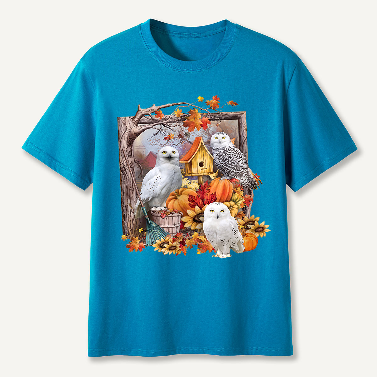 Autumn Snowy Owls T-Shirt