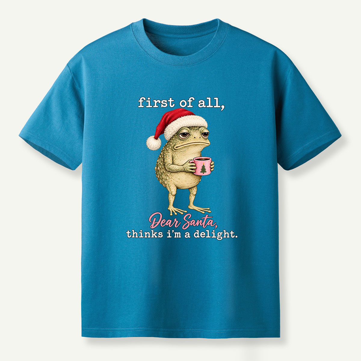 First Of All Dear Santa Thinks Im A Delight T-Shirt