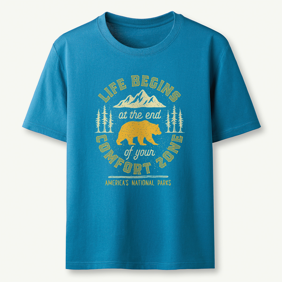 Life Begins at the End of Your Comfort Zone T-Shirt