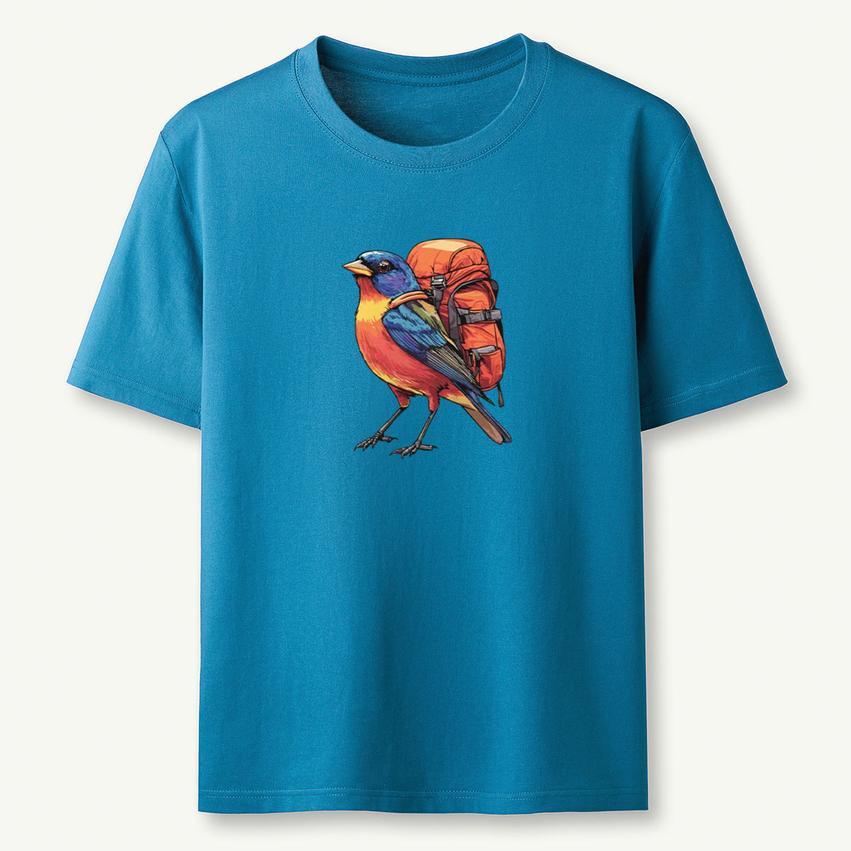 Painted Bunting Backpacker T-Shirt