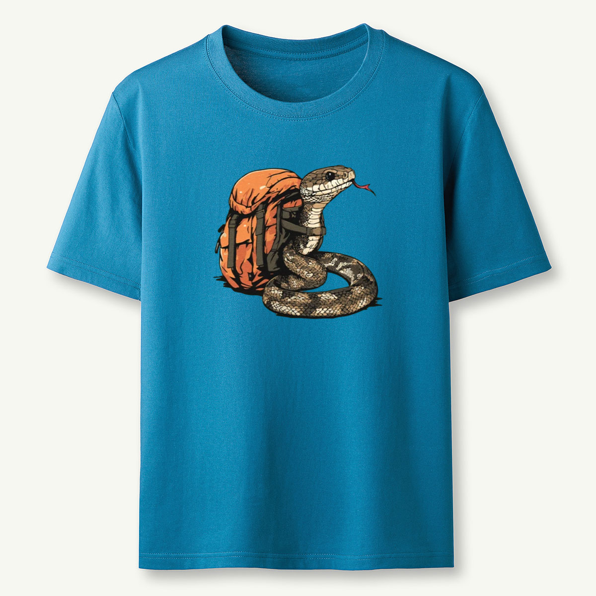 Snake Backpacker T-Shirt