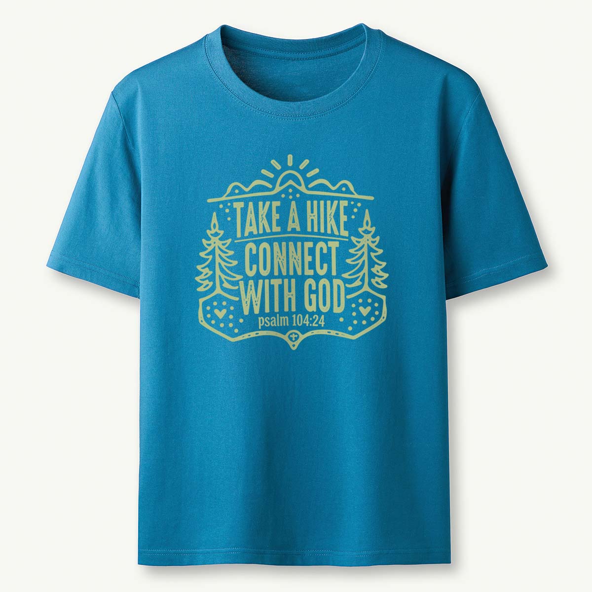 Take A Hike Connect With God T-Shirt