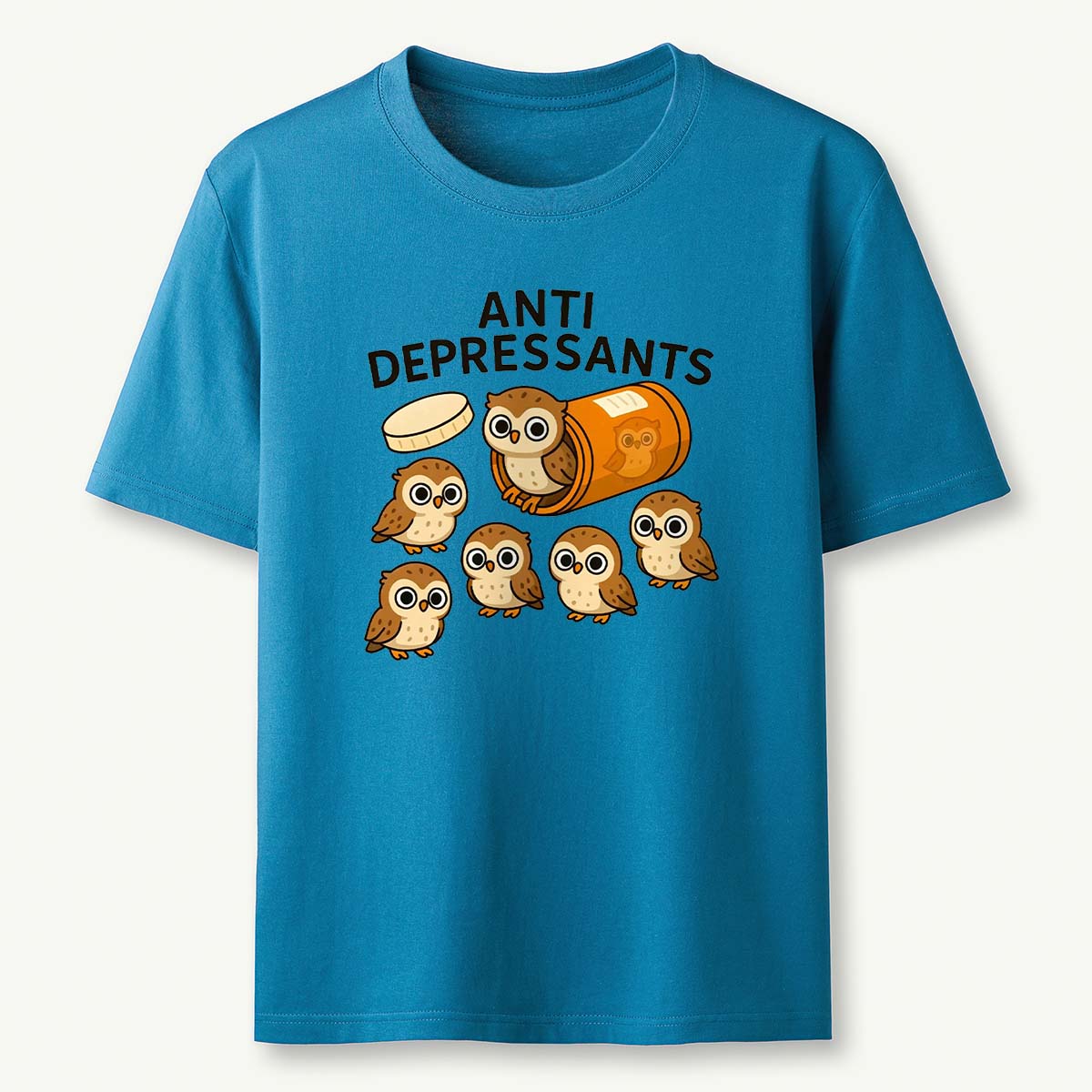 Anti Depressants Owl T-Shirt