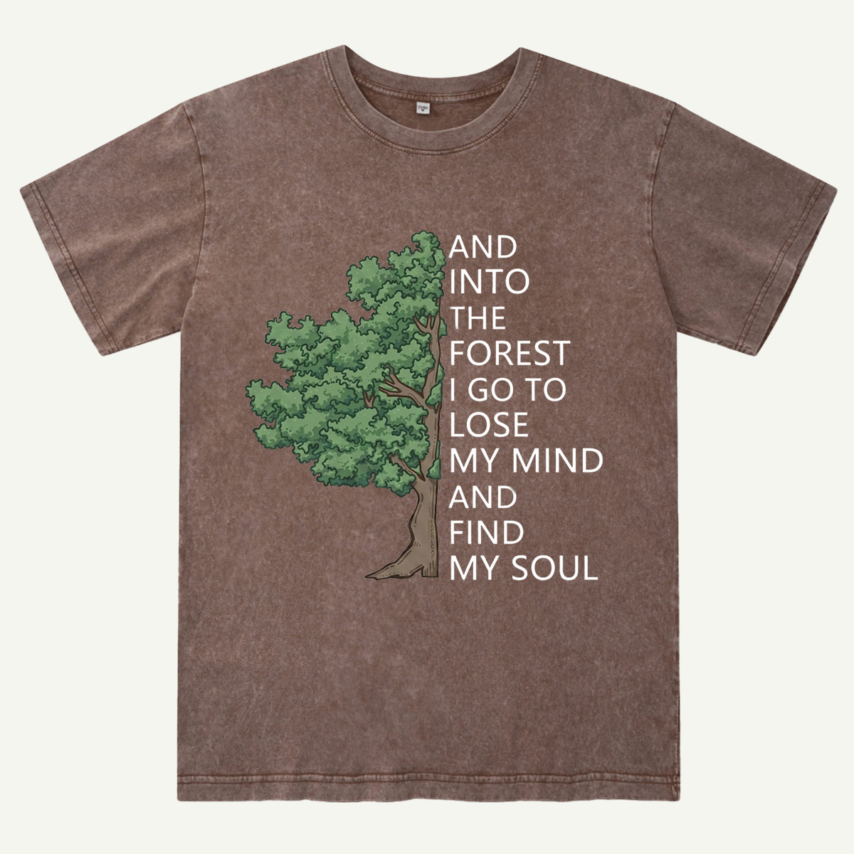 Forest Soul Tree Washed T-Shirt