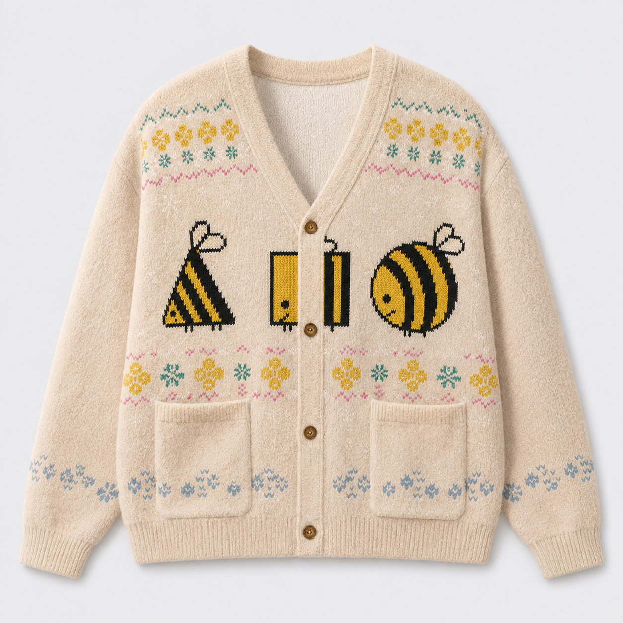 Bee Ugly Cardigan Sweaters