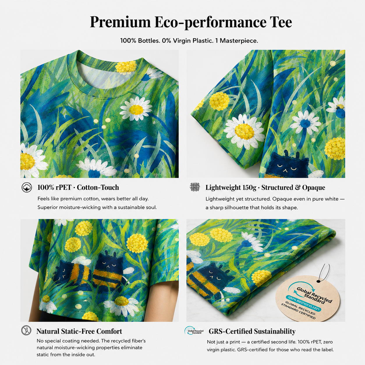 Sweet as Honey Garden Premium Eco Tee