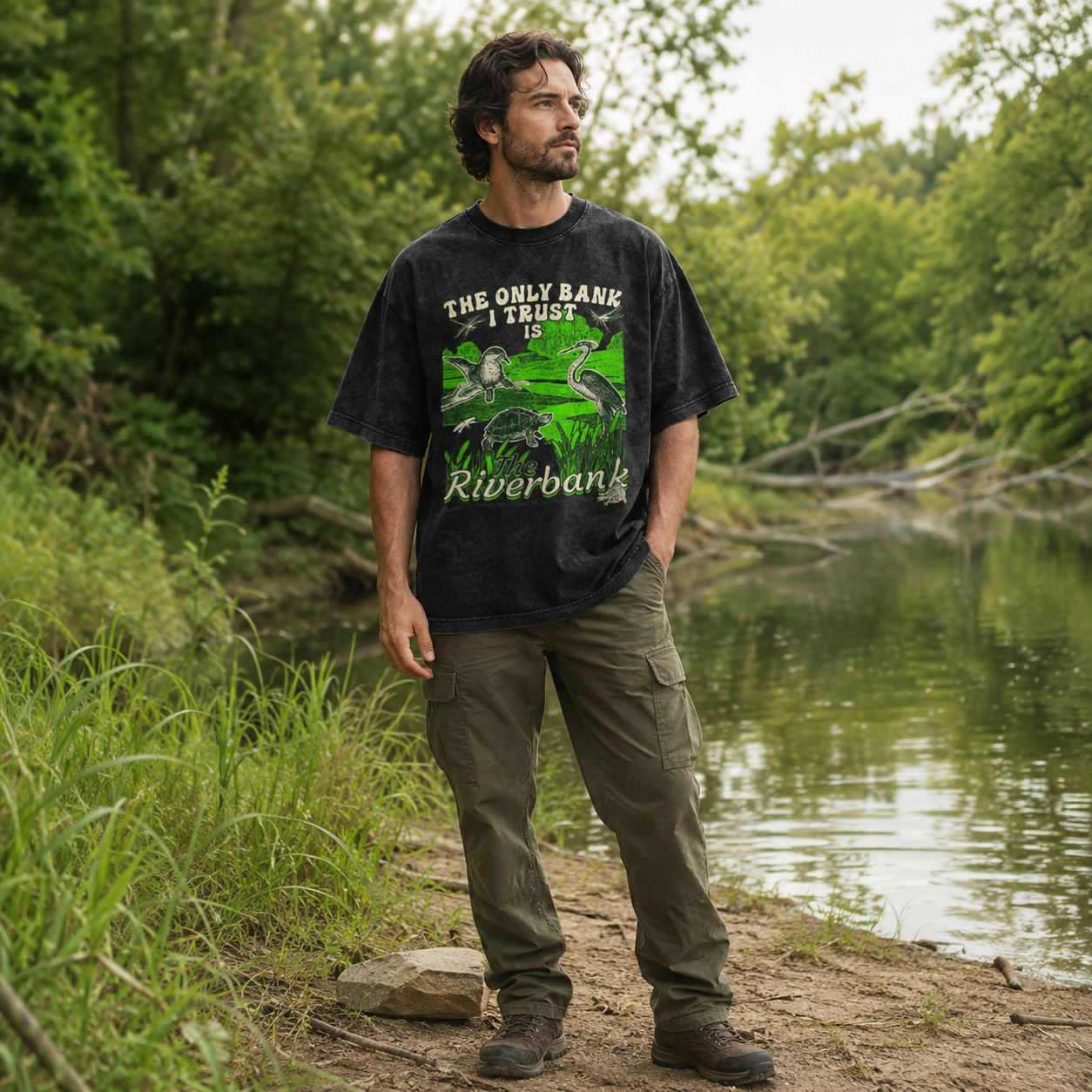 The Riverbank Washed T-Shirt