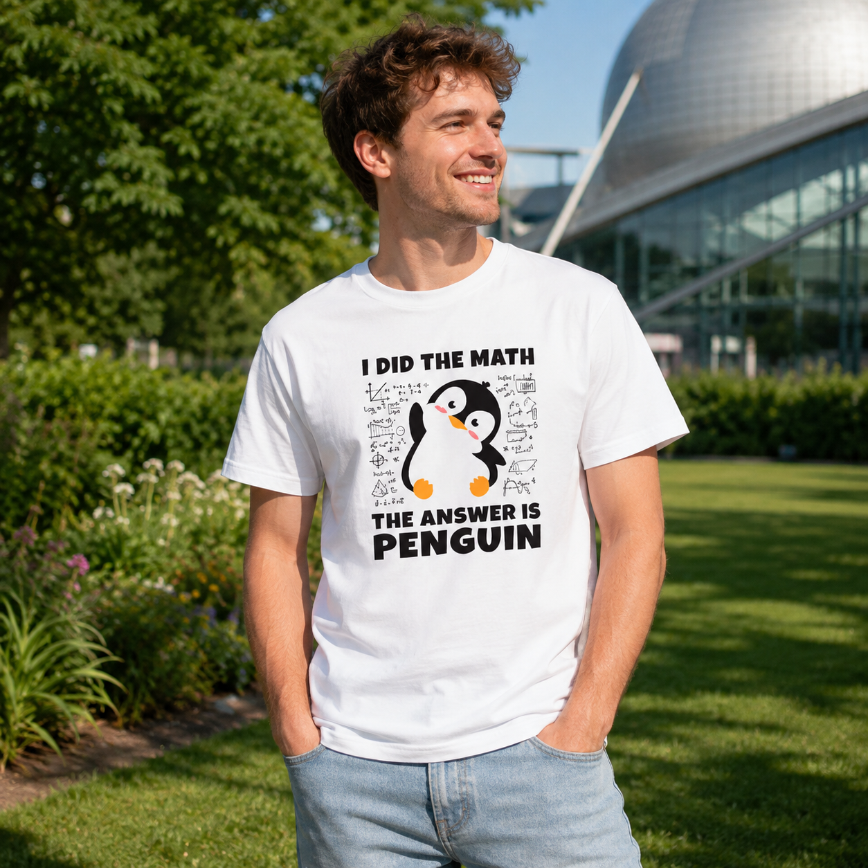 I Did The Math The Answer Is Penguin T-Shirt