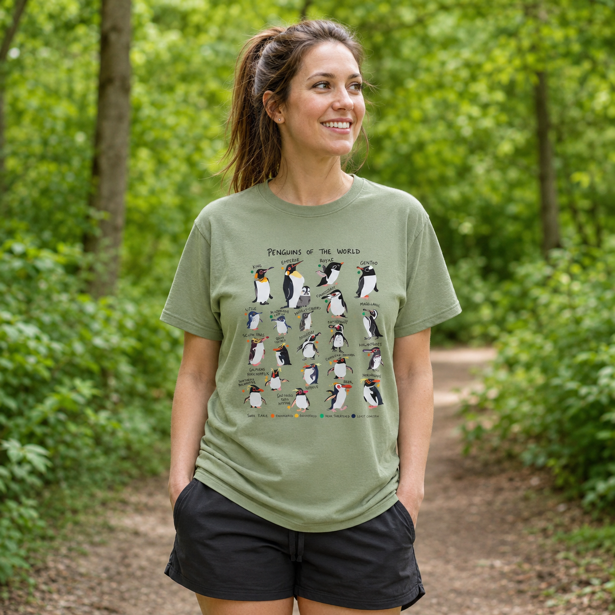 Penguins Of The World Guide T-Shirt