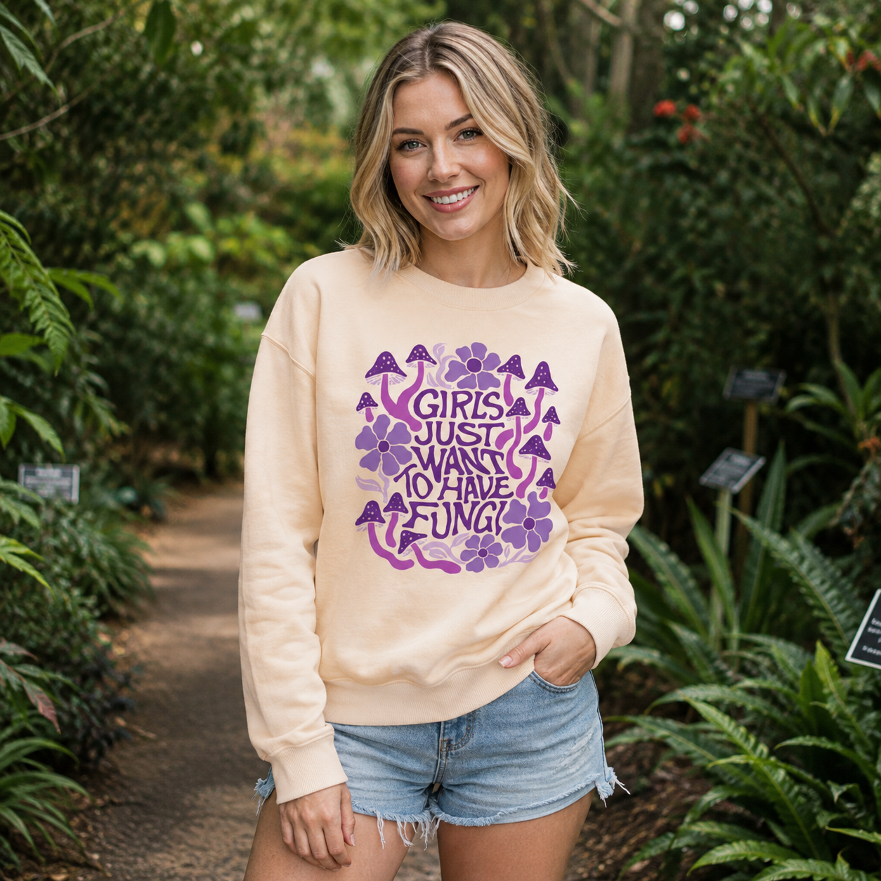Friends With Benefits Garden Duo Sweatshirts
