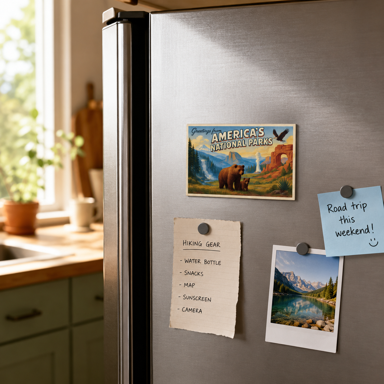 America’s National Parks Fridge Magnet