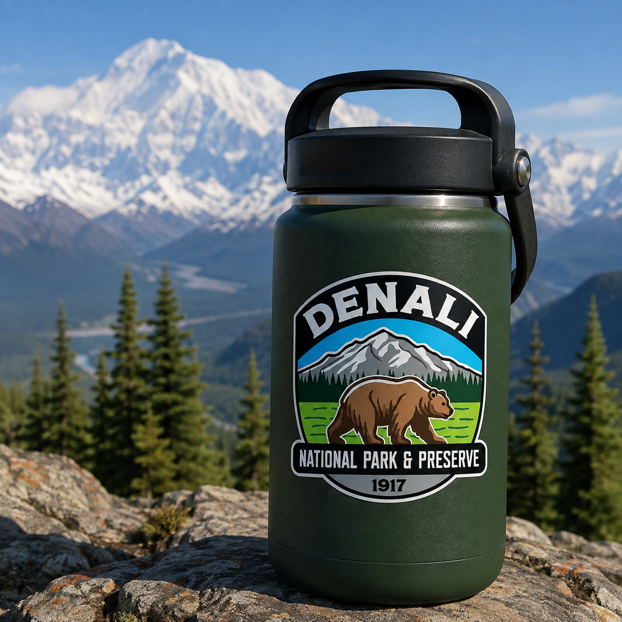 Denali National Park Sticker