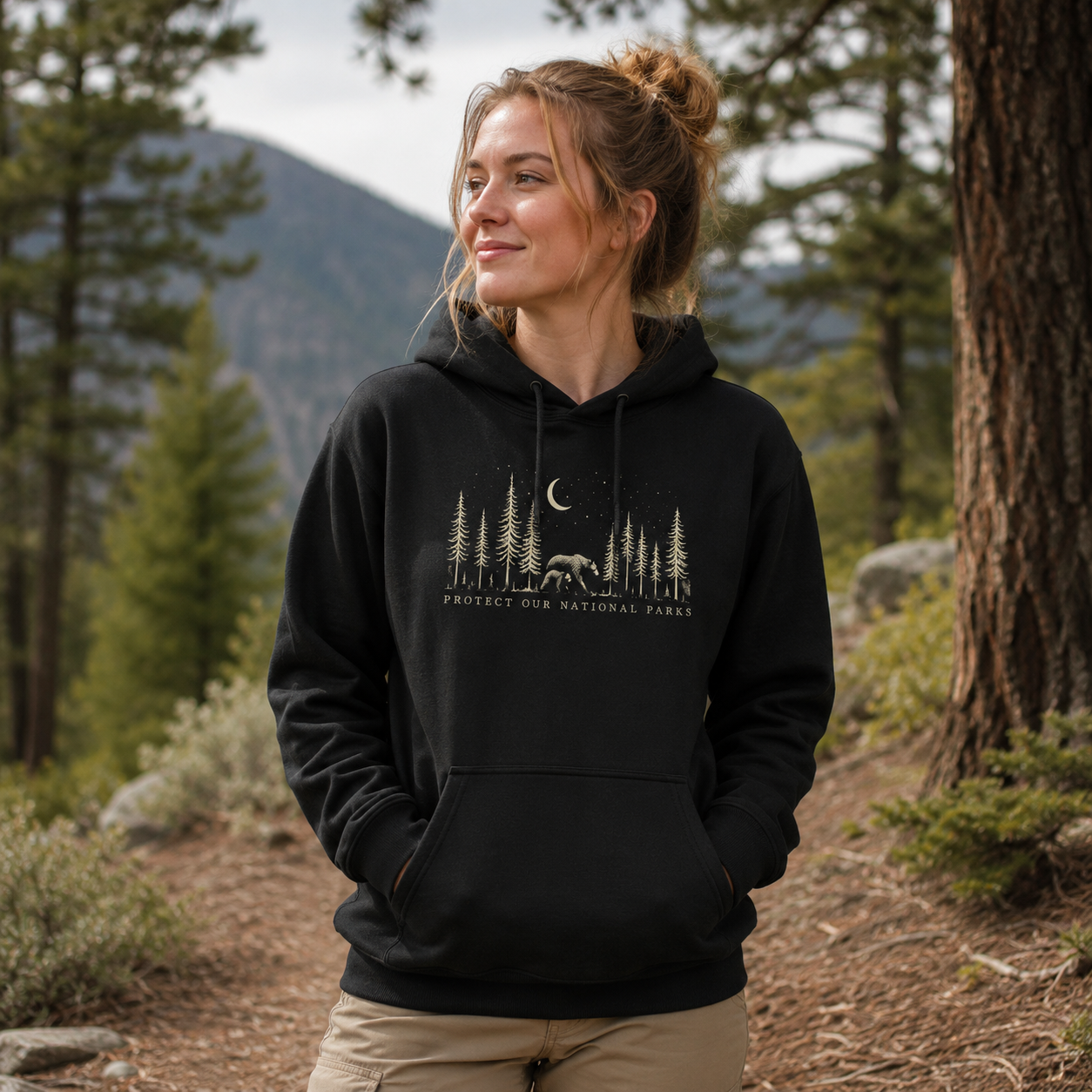 Protect The National Parks Environmental Activism Hoodie