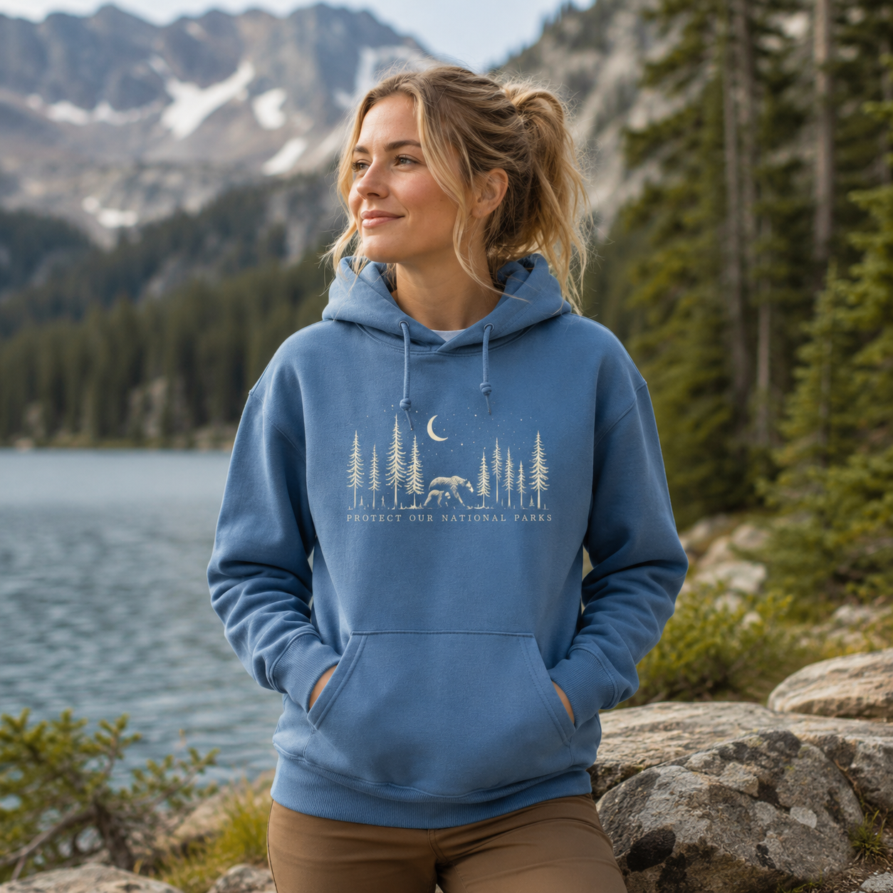 Protect The National Parks Environmental Activism Hoodie