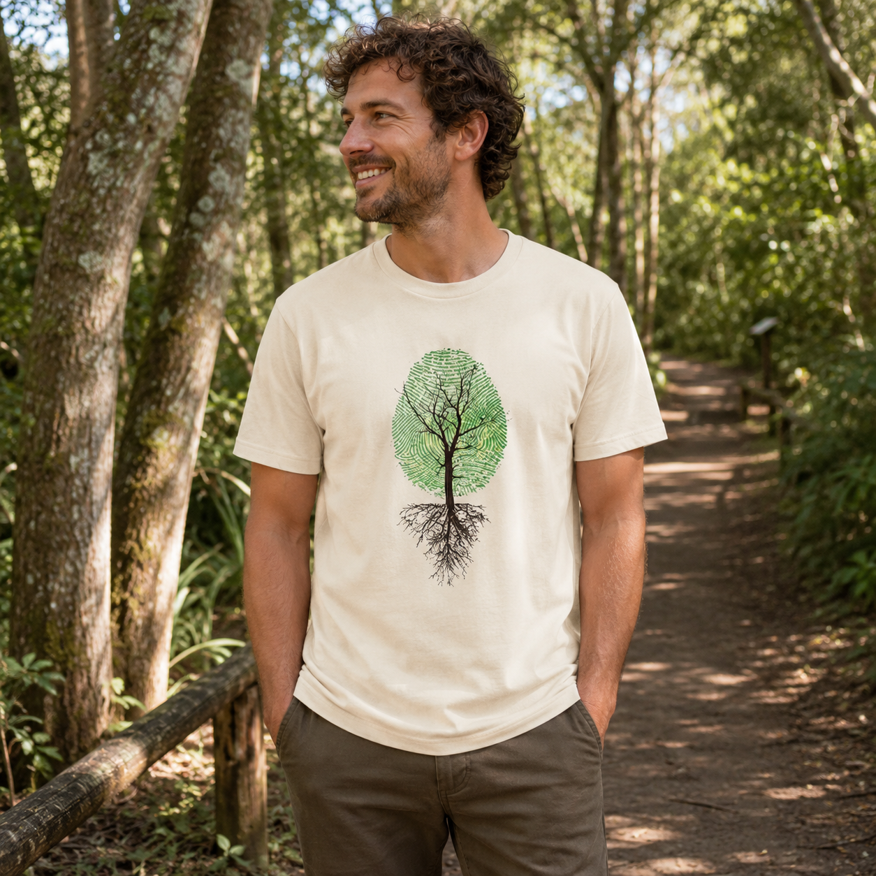 Tree Of Life Roots And Canopy T-Shirt