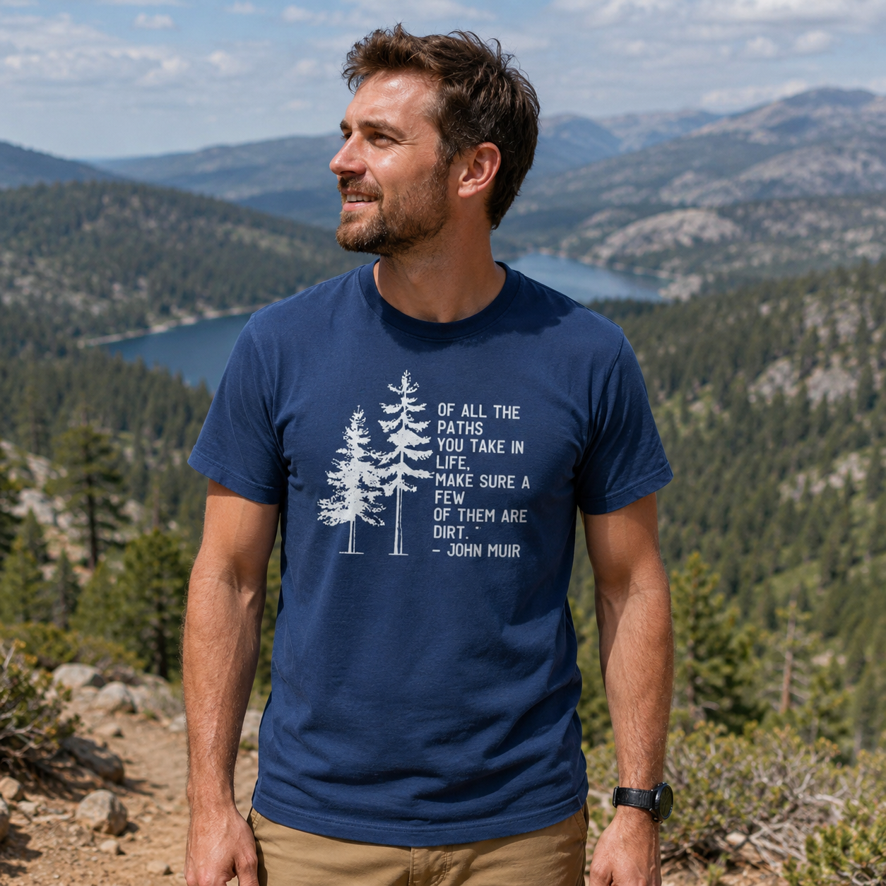 Of All The Paths You Take Make Sure A Few Of Them Are Dirt T-Shirt