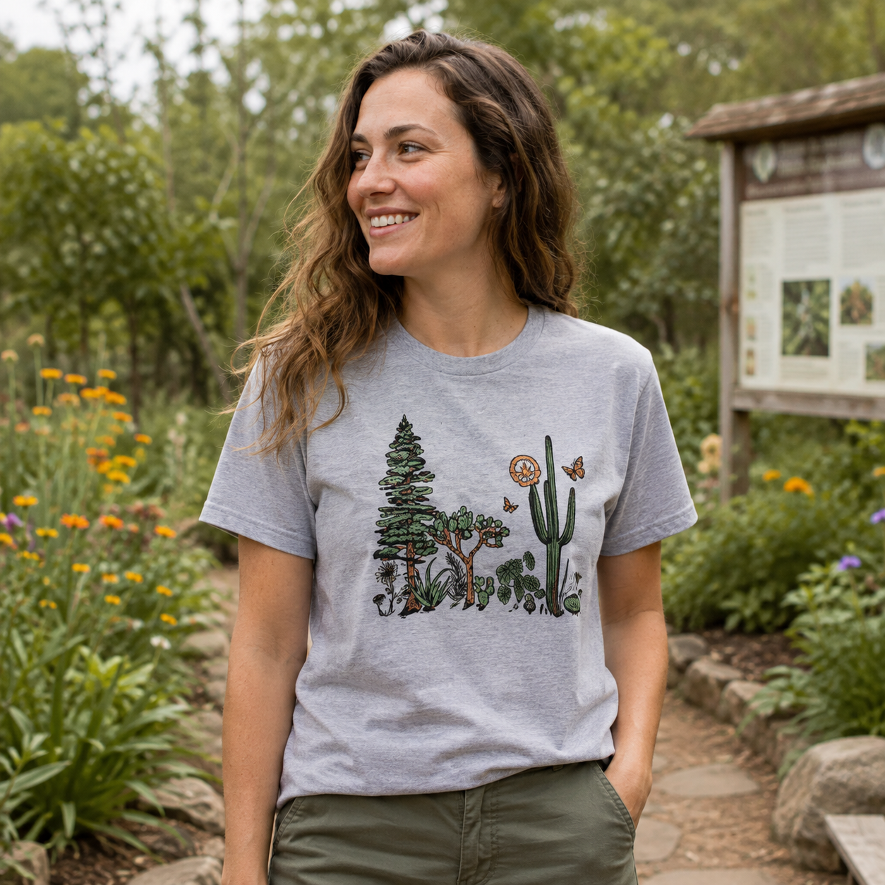Live Seasonally Like The Trees T-Shirt