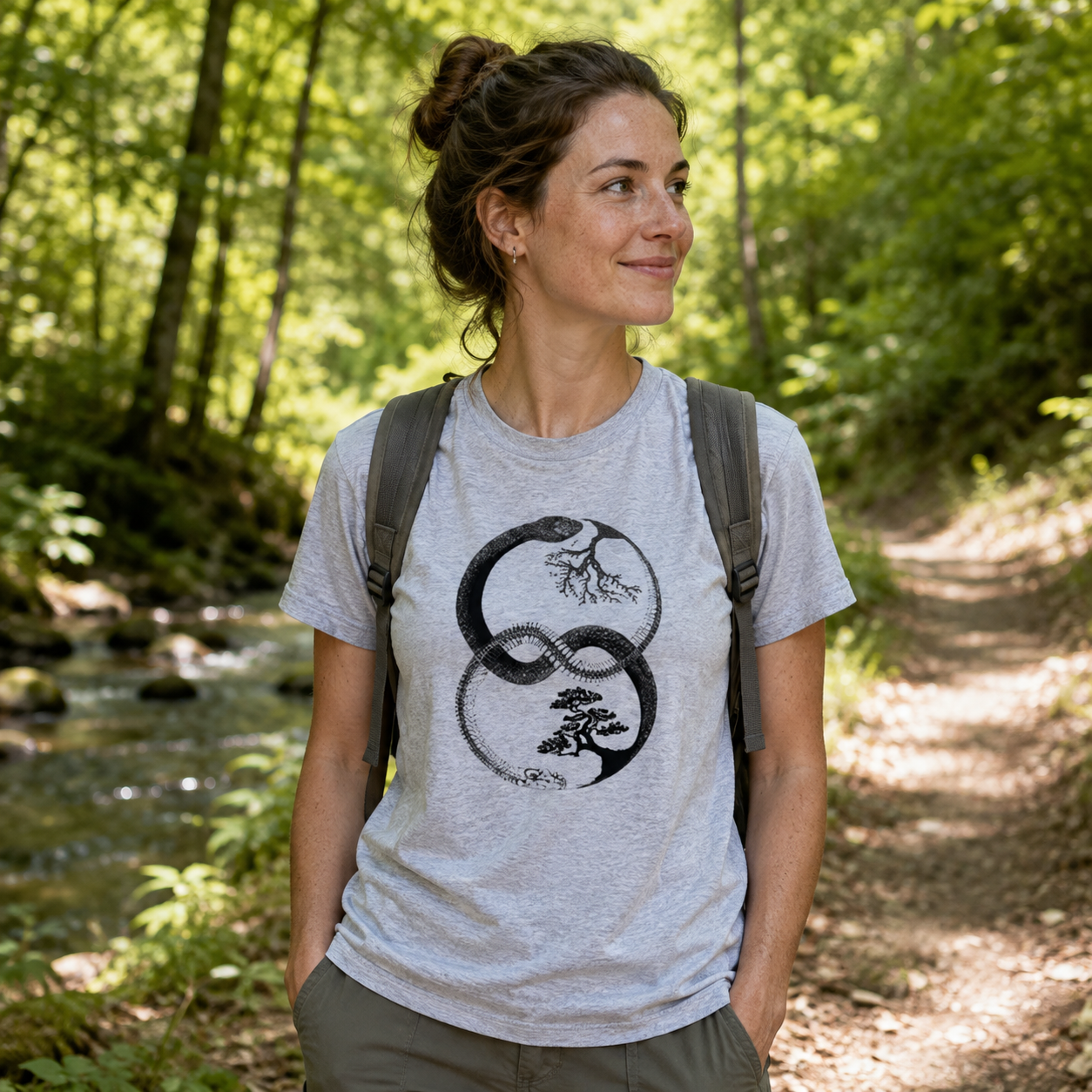 Infinite Tree Roots And Canopy T-Shirt