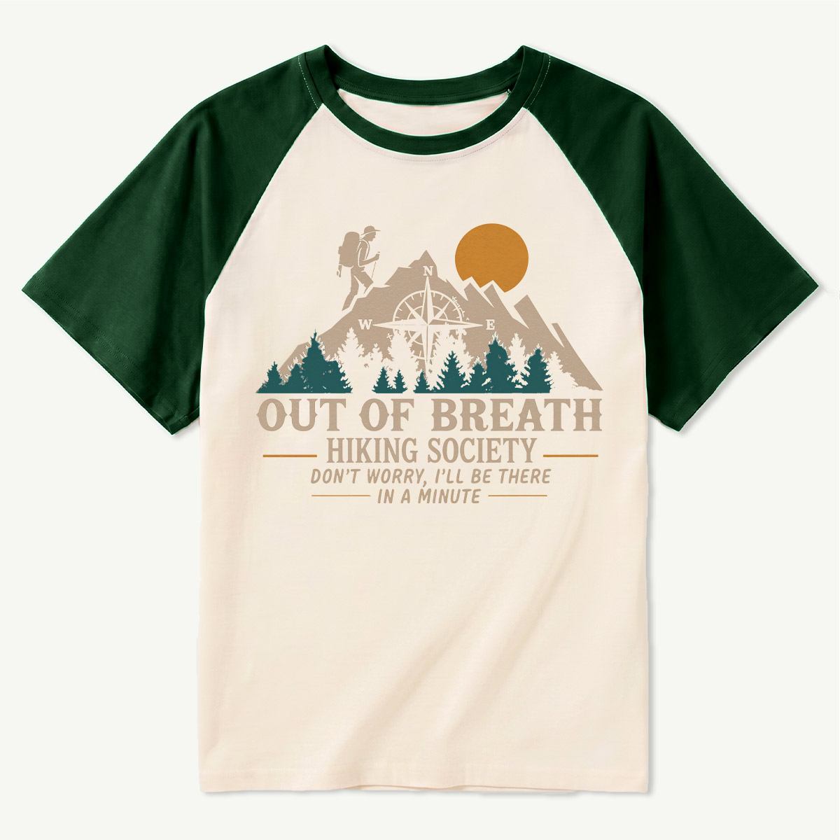 Out Of Breath Hiking Society T-Shirt