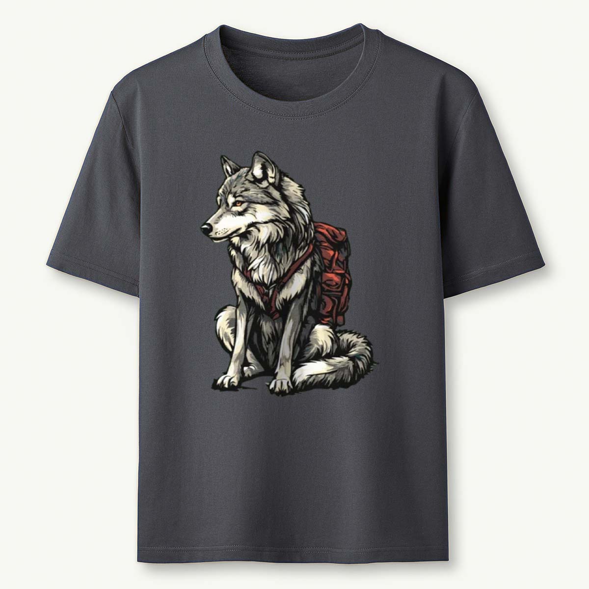 Wolf Backpacker T-Shirt