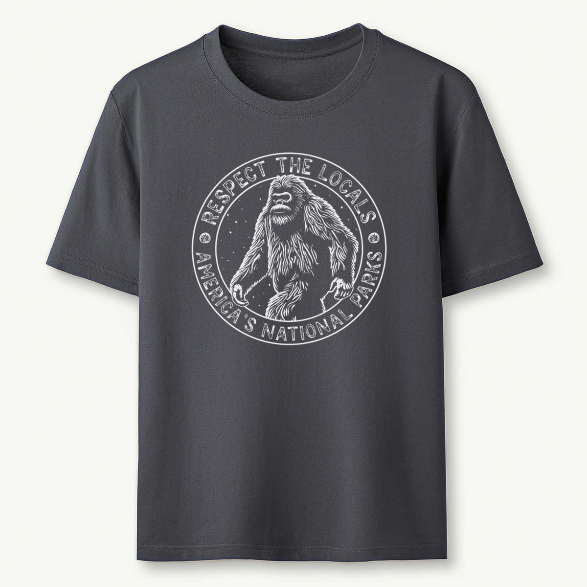 Respect The Locals Bigfoot T-Shirt