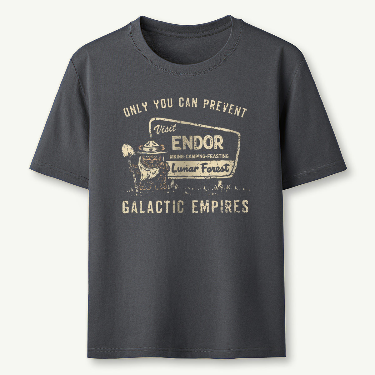 Ewok Star Wars Ewok Endor National Park Protect Our Forest T-Shirt