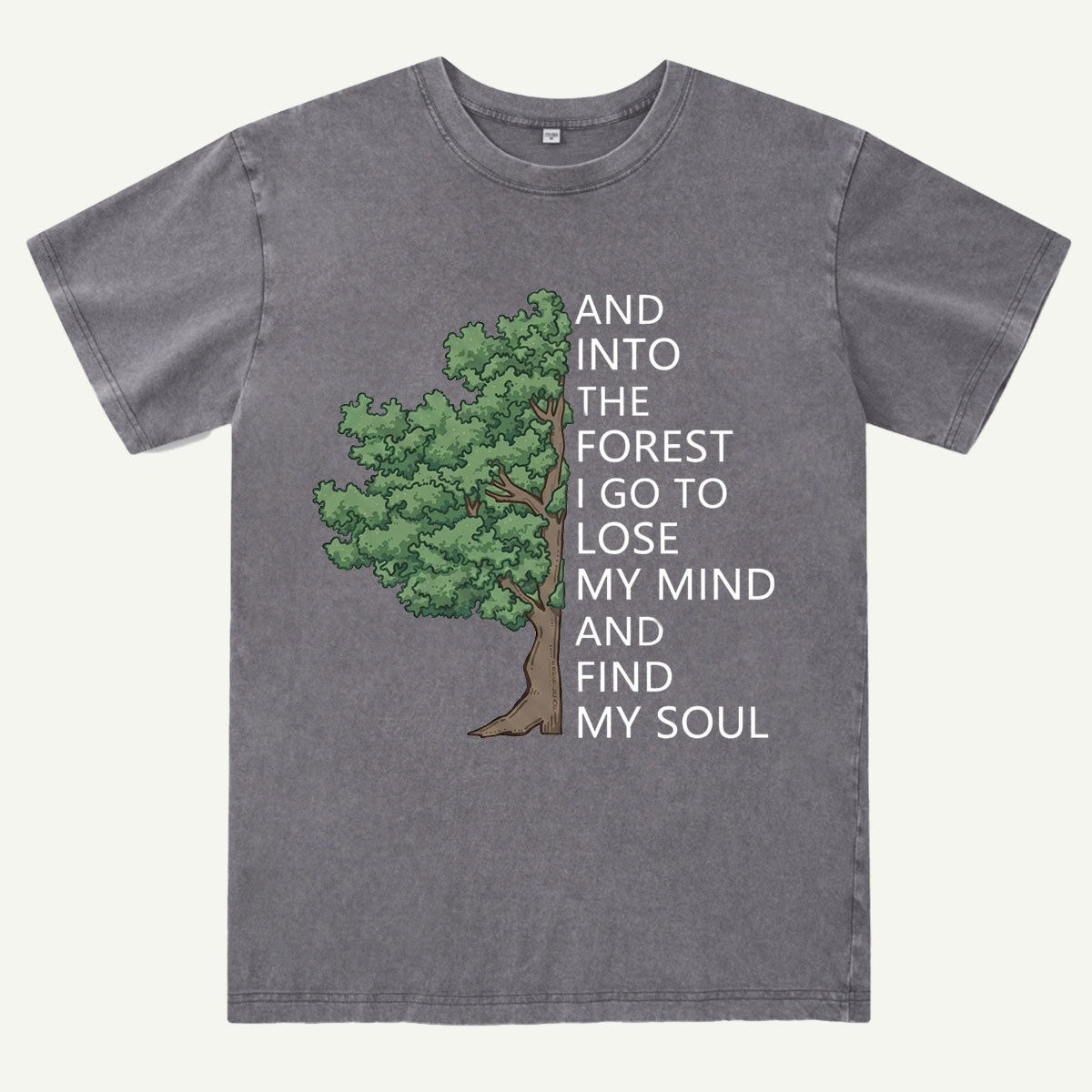 Forest Soul Tree Washed T-Shirt