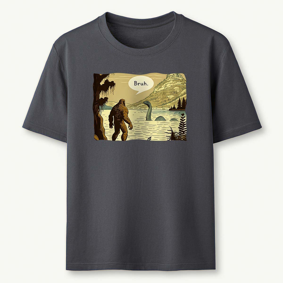 Sasquatch Loch Ness Monster Classic T-Shirt