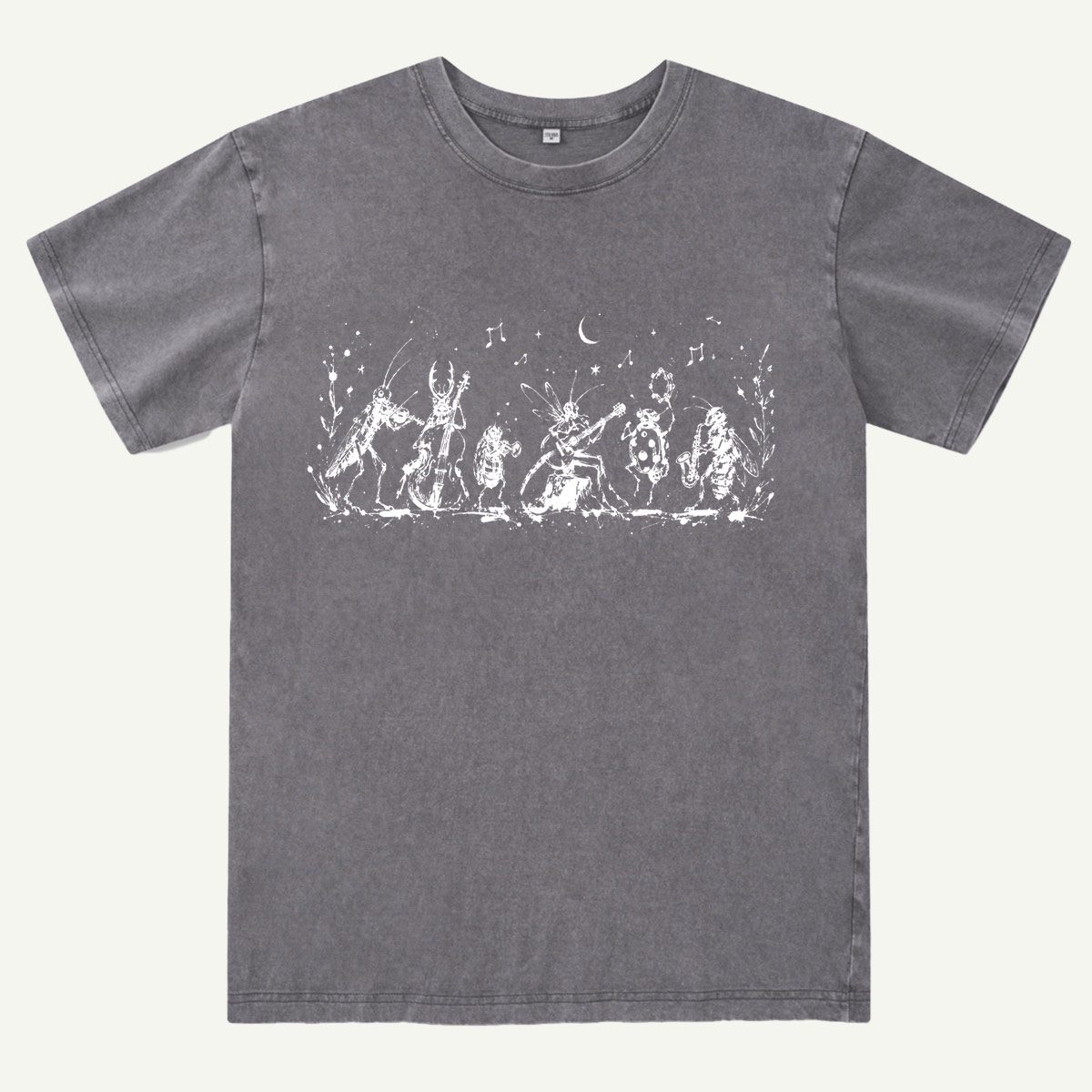 Forest Insect Orchestra Washed T-Shirt