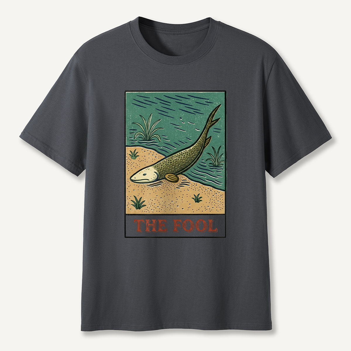 Vintage Lungfish Tarot The Fool T-Shirt