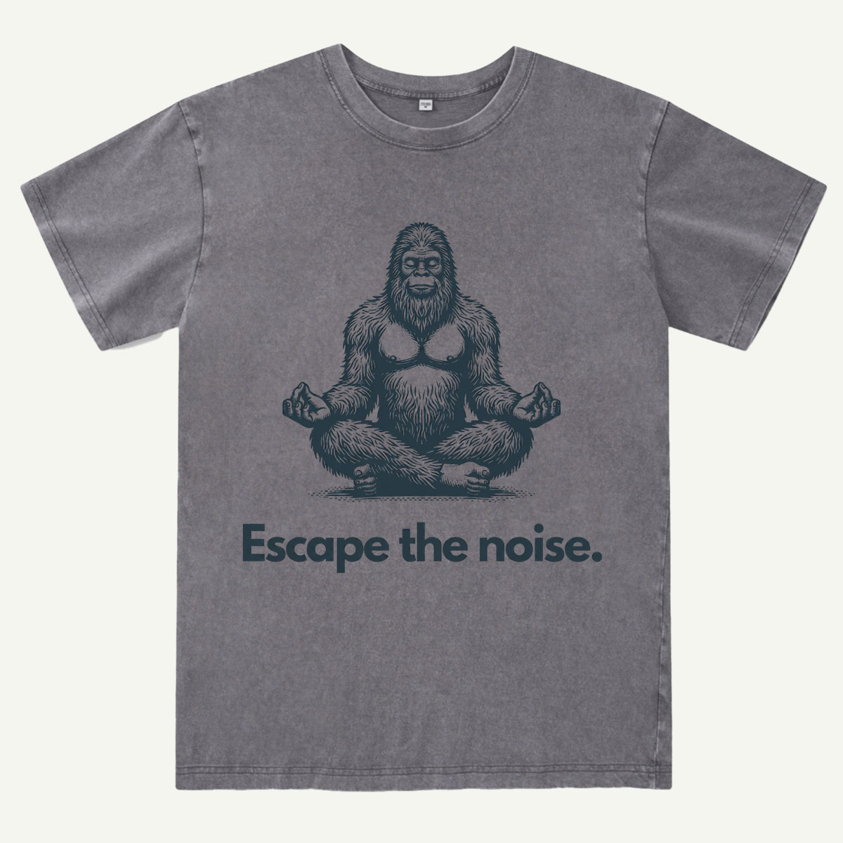 Escape the Noise Cryptids Washed T-Shirt