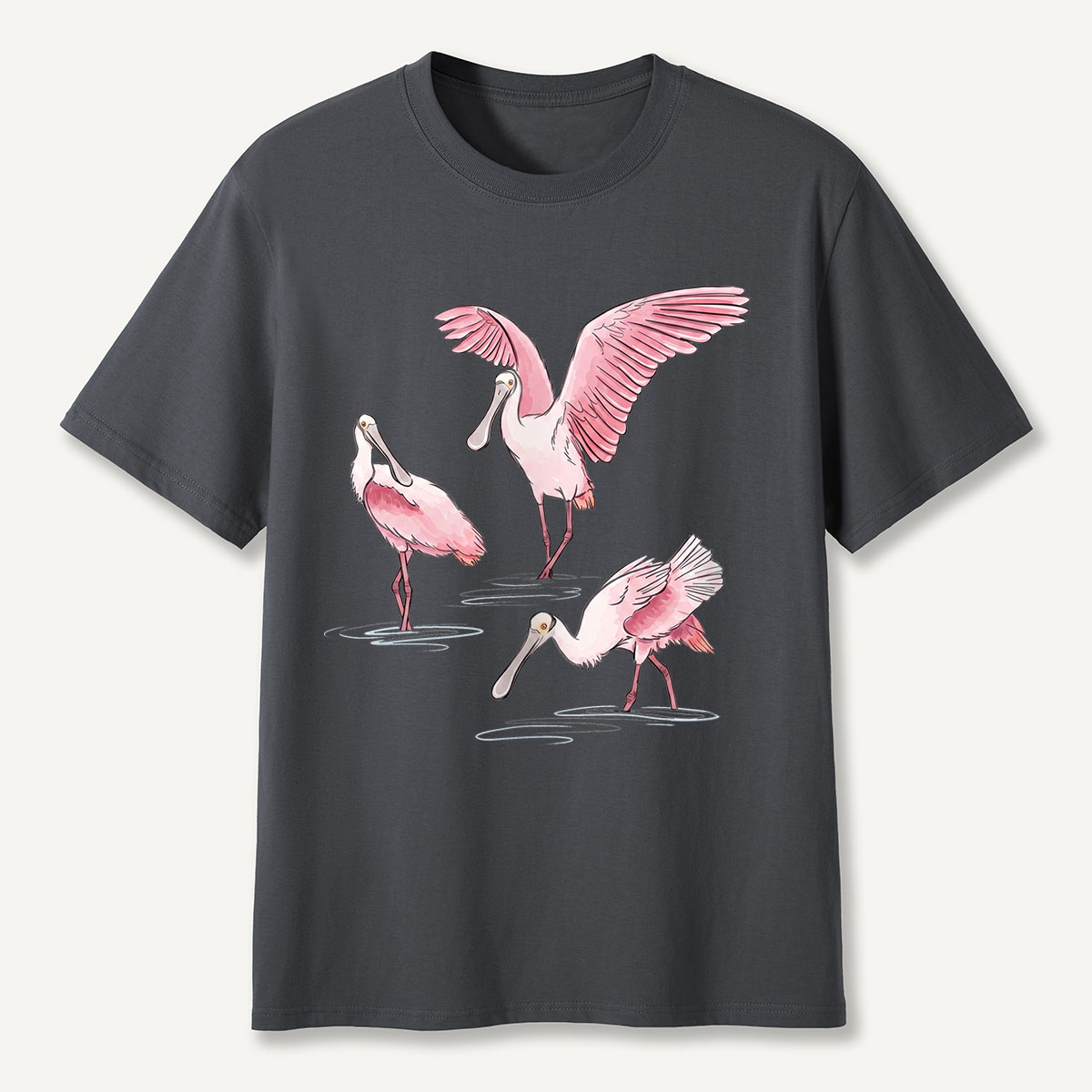 Roseate Spoonbill Bird T-Shirt