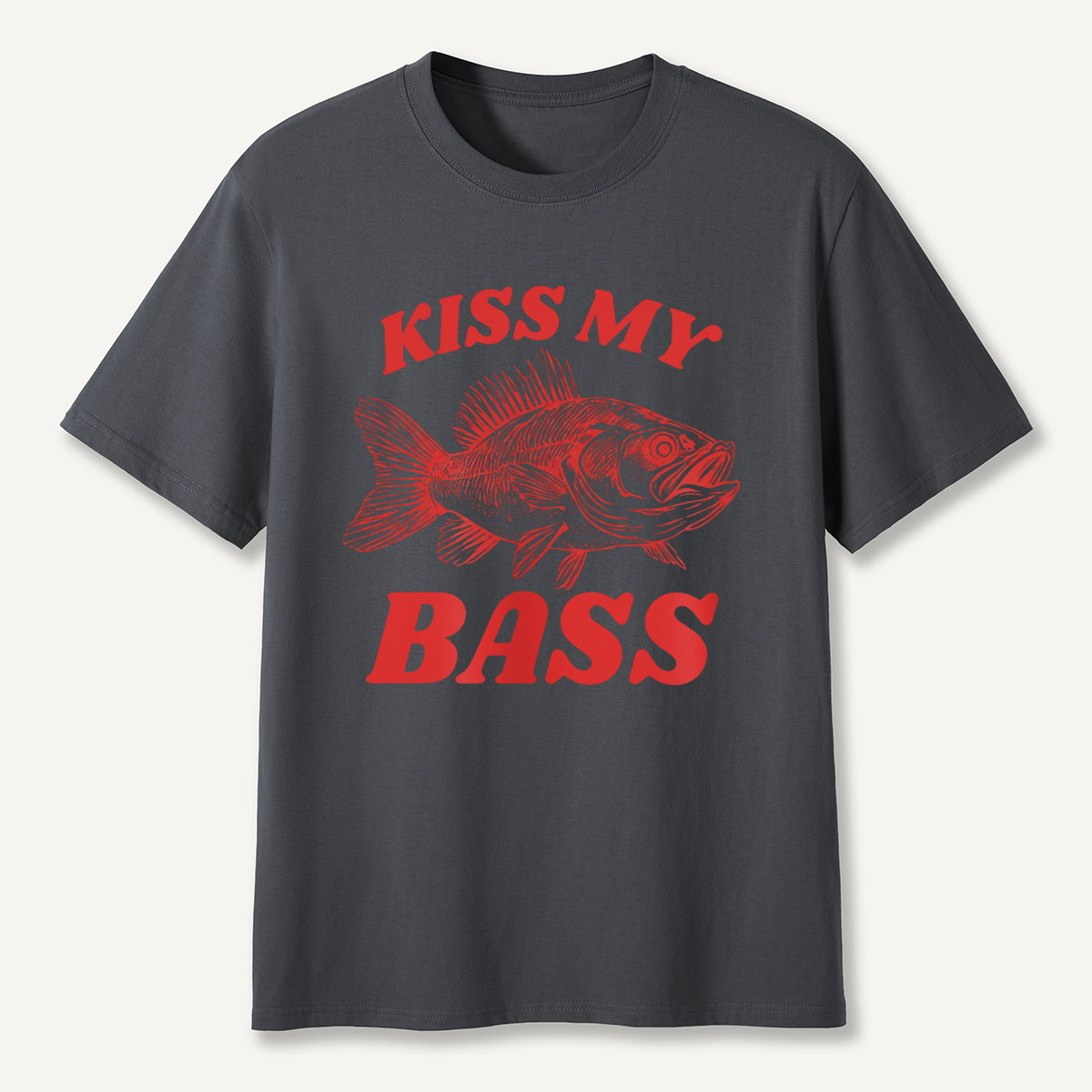 Kiss My Bass Fishing T-Shirt