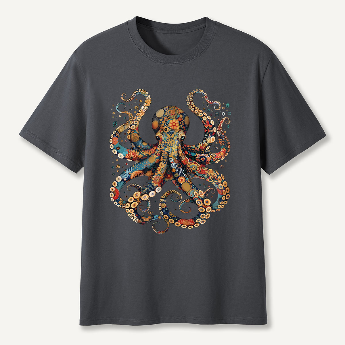 Ocean Octopus Artistic T-Shirt