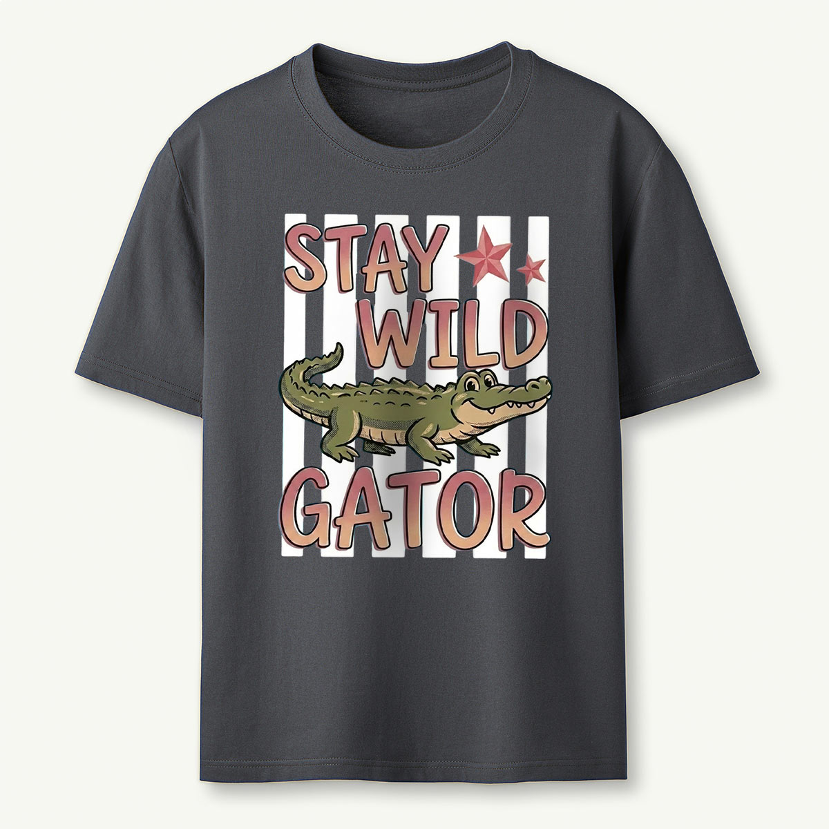 Stay Wild Gator Alligators T‑Shirt