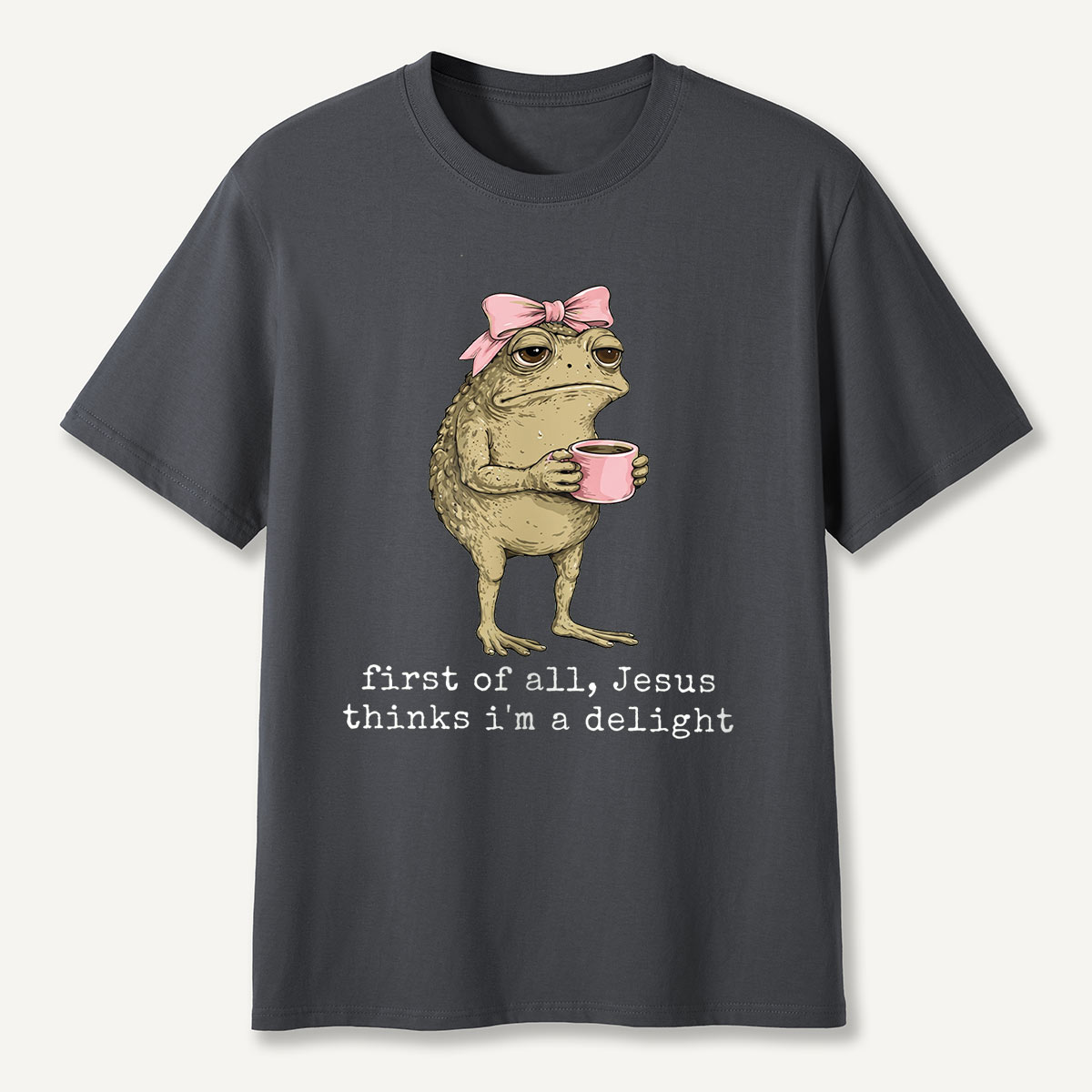 Sleepy Frog Coffee Lover T-Shirt