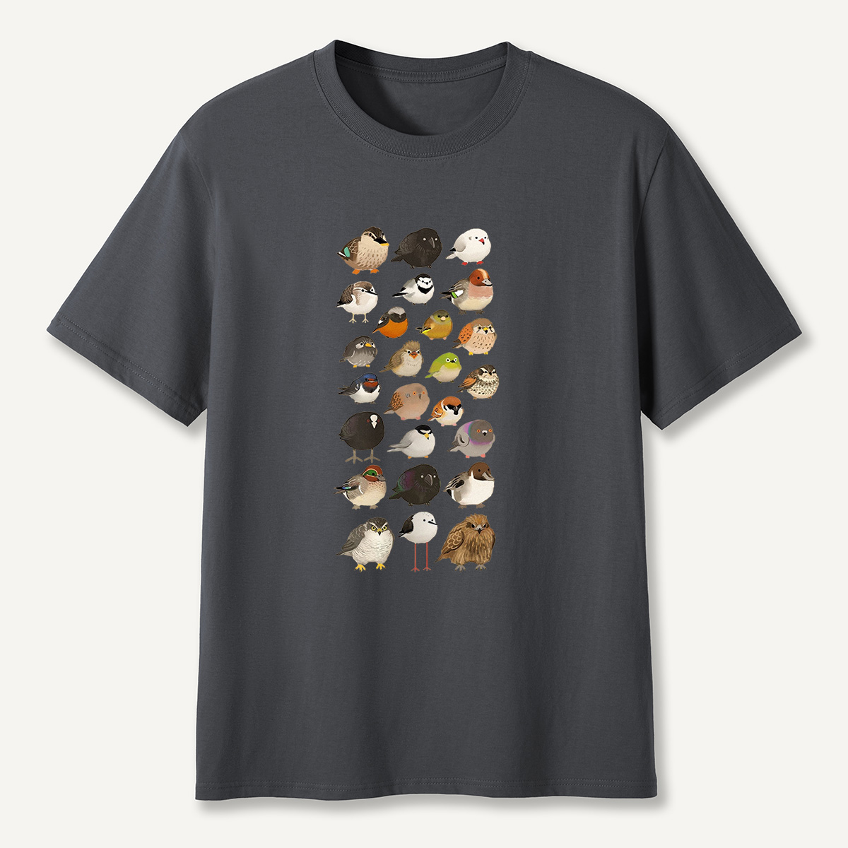 Bird Species Illustration T-Shirt